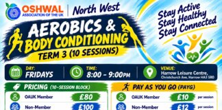 Aerobics and Body Conditioning (Friday’s)