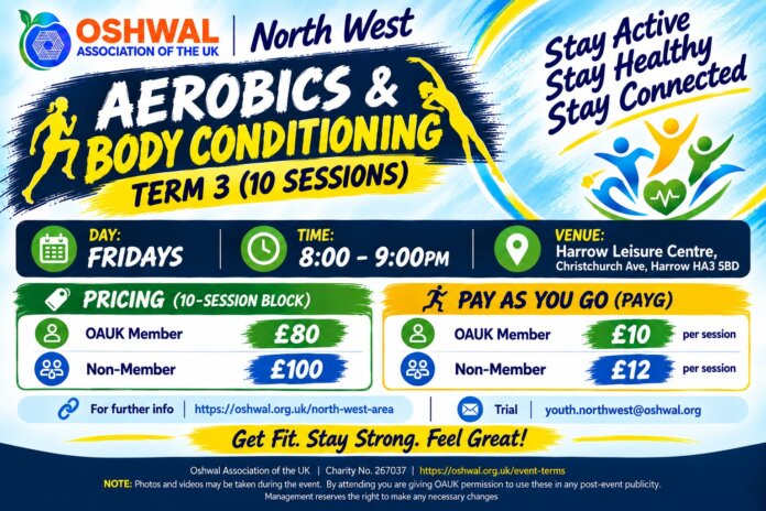 OAUK NW - Aerobics & Body Conditioning (Friday) - 2026 Q3