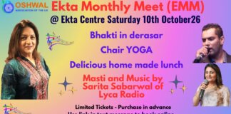 North West Area – EMM (Oct 2026)