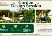 North West Area – Garden Design Session with Manoj Malde